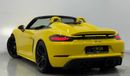 Porsche 718 Spyder RS 2023 Porsche 718 Spyder Cabriolet, March 28 Porsche Warranty, Full Porsche Service History, GCC