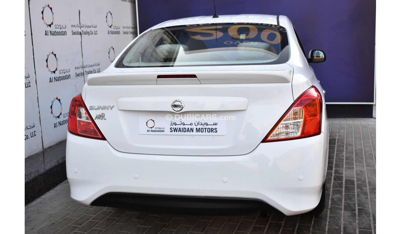 Nissan Sunny AED 619 PM | 1.5L SV GCC DEALER WARRANTY