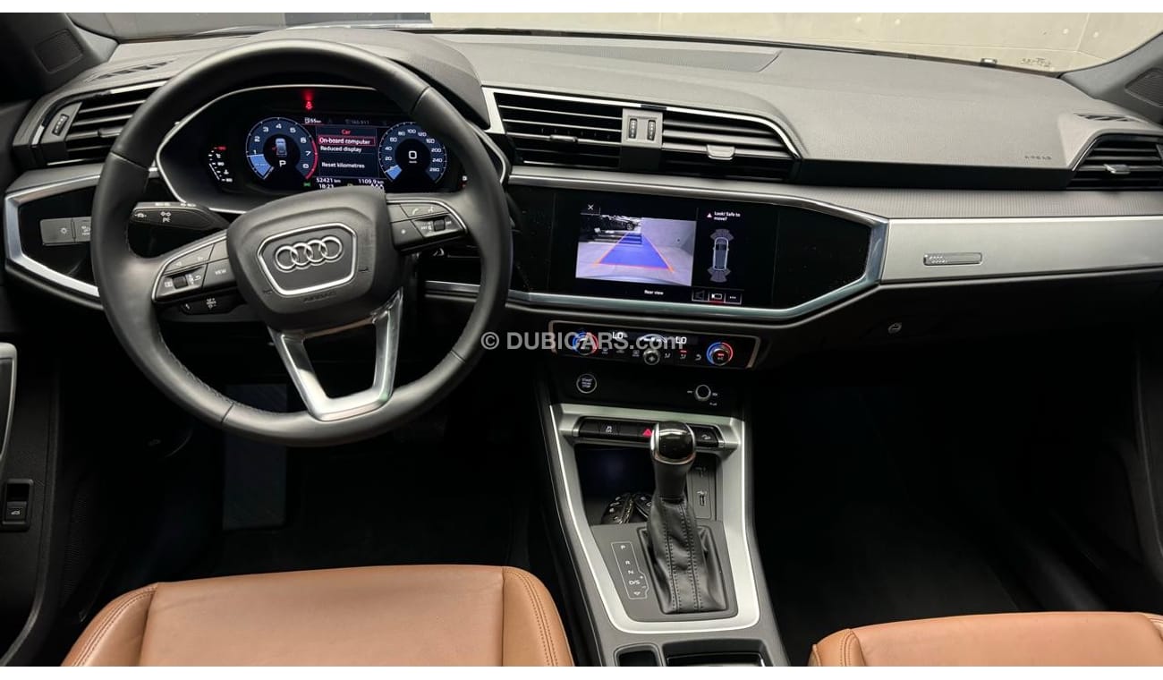 Audi Q3 35 TFSI S Line 2021 Q3//FULL OPTION//GCC//WARRANTY//FULL SERVICE HISTORY