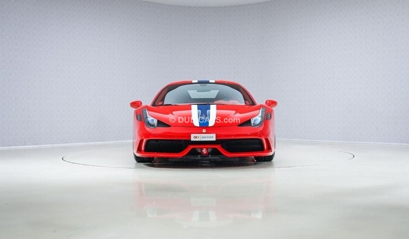 فيراري 458 Speciale - 1 Year Approved Warranty - Approved Prepared Vehicle