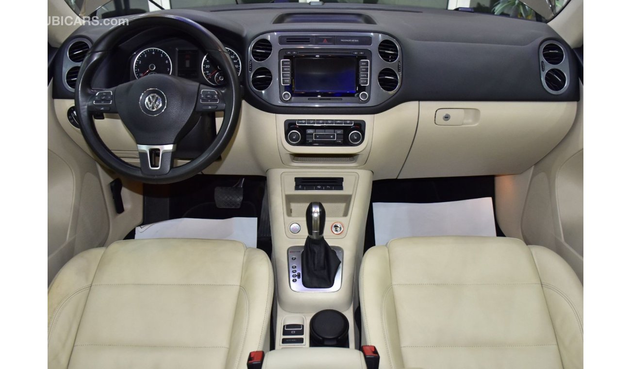 Volkswagen Tiguan EXCELLENT DEAL for our Volkswagen Tiguan 2.0 TSi 4Motion ( 2014 Model ) in Brown Color GCC Specs