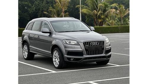 Audi Q7 FSI quattro S-Line MODEL 2014 GCC CAR PERFECT CONDITION INSIDE AND OUTSIDE