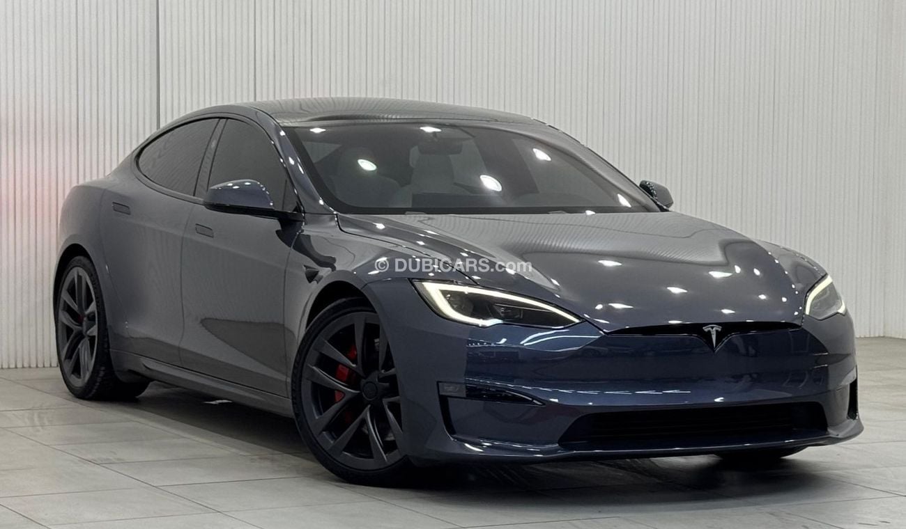 Tesla Model S Plaid 2023 Tesla Model S Plaid, 2027 Tesla Warranty, 2031 Battery + Drive Unit Warranty, Very Low Km