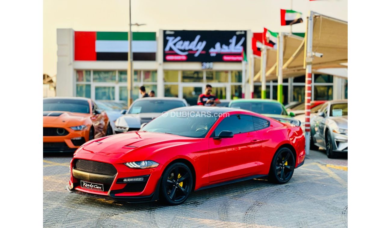 Ford Mustang EcoBoost Premium | Monthly AED 1360/- | 0% DP | Shelby Kit | Digital Cluster | Blindspot | # 00204