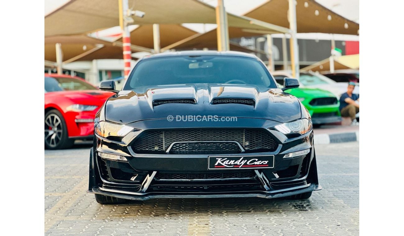 Ford Mustang GT | Monthly AED 1500/- | 0% DP | Super Snake Bodykit | Custom Rims | # 90137