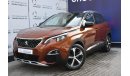 Peugeot 3008 AED 1399 PM | 1.6L GT LINE GCC MANUFACTURER WARRANTY 2026 OR 100K KM