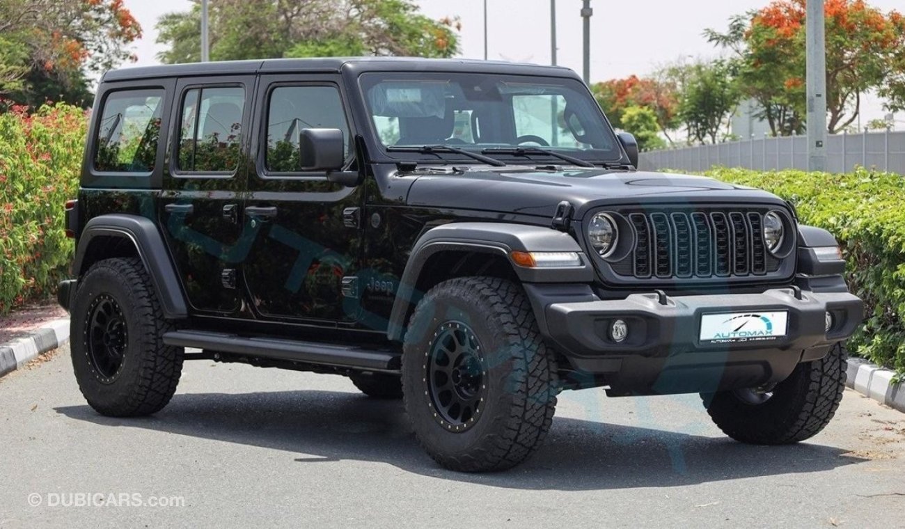 Jeep Wrangler Unlimited Sport Plus I4 2.0L Turbo , 2024 Без пробега , (ТОЛЬКО НА ЭКСПОРТ)