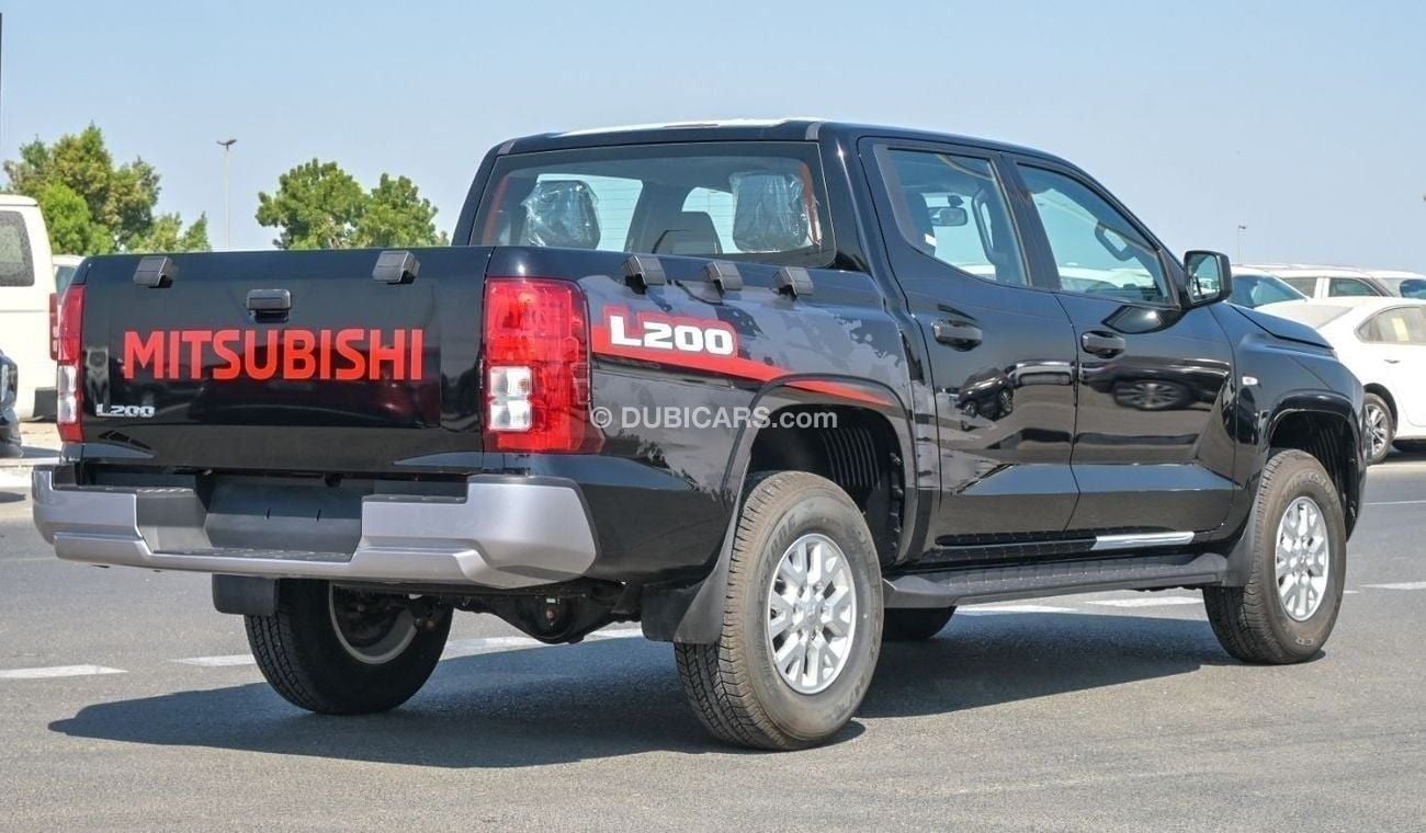 Mitsubishi L200 GLX 2.4L Brand New Mitsubishi L200 For Export 2.4L Petrol GLX M/T| Black/Black |L200-GLX-P-4WD |