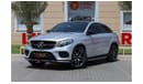 Mercedes-Benz GLE 43 AMG Coupe Mercedes-Benz GLE43 AMG 2018 GCC under Warranty with Flexible Down-Payment.