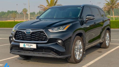 تويوتا هايلاندر Limited 2021 Hybrid A/T - 3.5L AWD SUV - Low Mileage - Ready to Drive - Book Now!