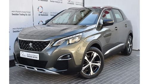 Peugeot 3008 AED 879 PM  1.6 TC AT GT LINE GCC DEALER WARRANTY