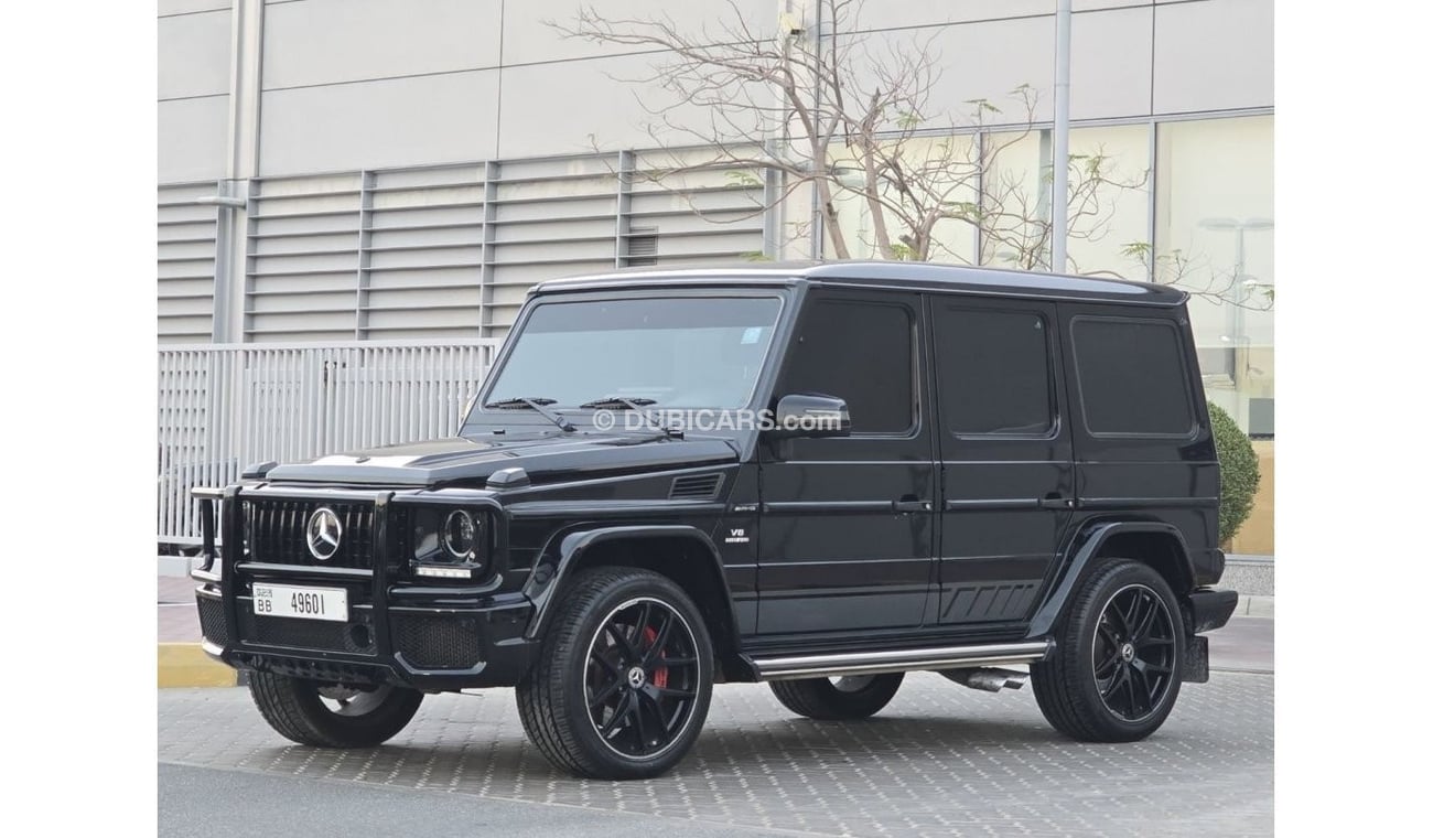 Mercedes-Benz G 63 AMG G-63 AMG 2017 GCC ORGINAL PAINT // ACCIDENT FREE // FSH // PERFECT CONDITION