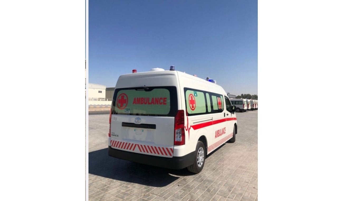 تويوتا هاياس 2023 TOYOTA HIACE HI ROOF AMBULANCE 3.5L Petrol Zero KM