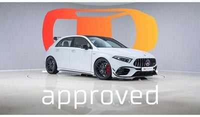 Mercedes-Benz A 45 S AMG 4Maticplus - Warranty until Apr 2026 - Approved Prepared Vehicle