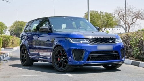 لاند روفر رينج روفر سبورت Range Rover Sport SVR, Fully Carbon Interior  Exterior, Full Option Brand New | 2022