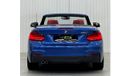 BMW 220i M-Sport 2.0L 2018 BMW 220i M-Sport Convertible, Warranty, Full Service History, Low Kms, GCC