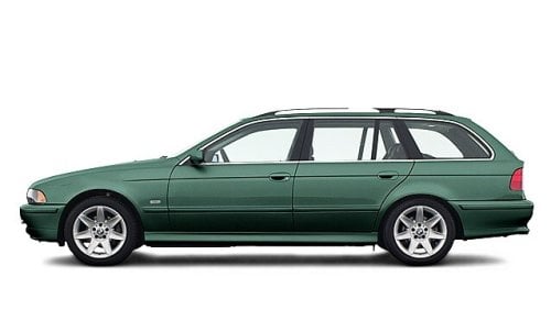 BMW 523i E39 Station Wagon recently painted in Green