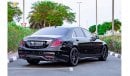 مرسيدس بنز S 63 AMG Std Mercedes Benz S63 AMG 2019 GCC Free of Accident Under Warranty