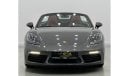 Porsche 718 Boxster Std 2020 Porsche 718 Boxster, August 2025 Porsche Warranty, Full Porsche Service History, GCC