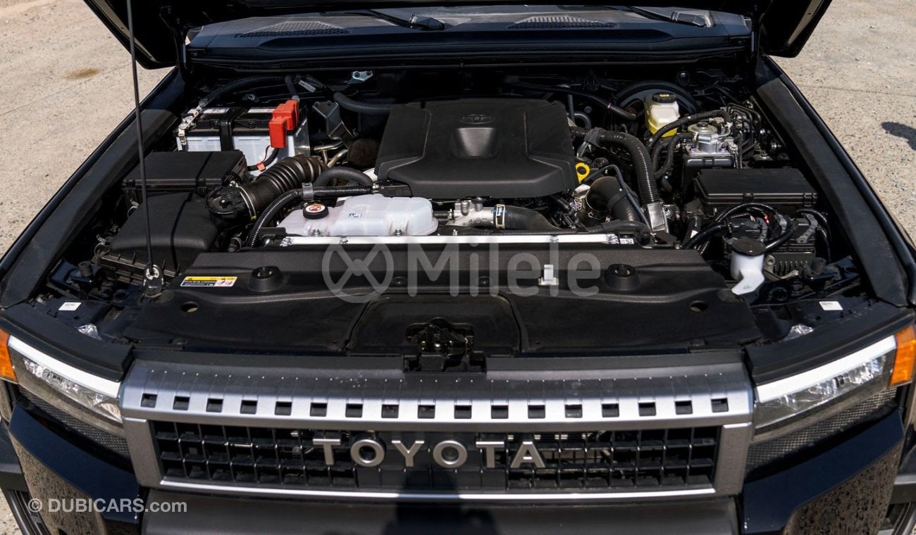 تويوتا برادو 250 TXL 2.8L DIESEL - BLACK: NEW SHAPE, (EXPORT ONLY)