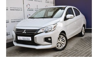 Mitsubishi Attrage AED 560 PM | 1.2L GLX GCC DEALER WARRANTY