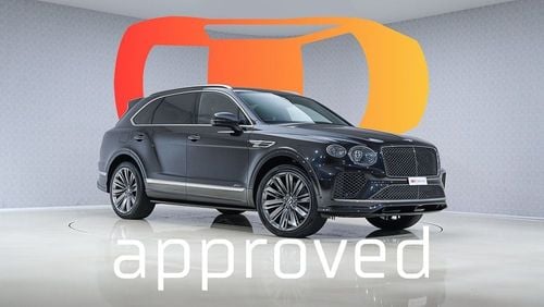 Bentley Bentayga Speed W12 - AED 14,917 P/M - 2 Years Warranty