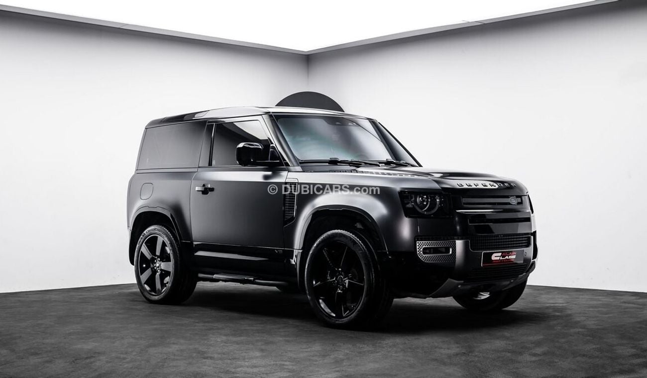 Land Rover Defender 90 V8 Carpathian Edition P525 2023 - GCC  - Under Warranty and Service Contract