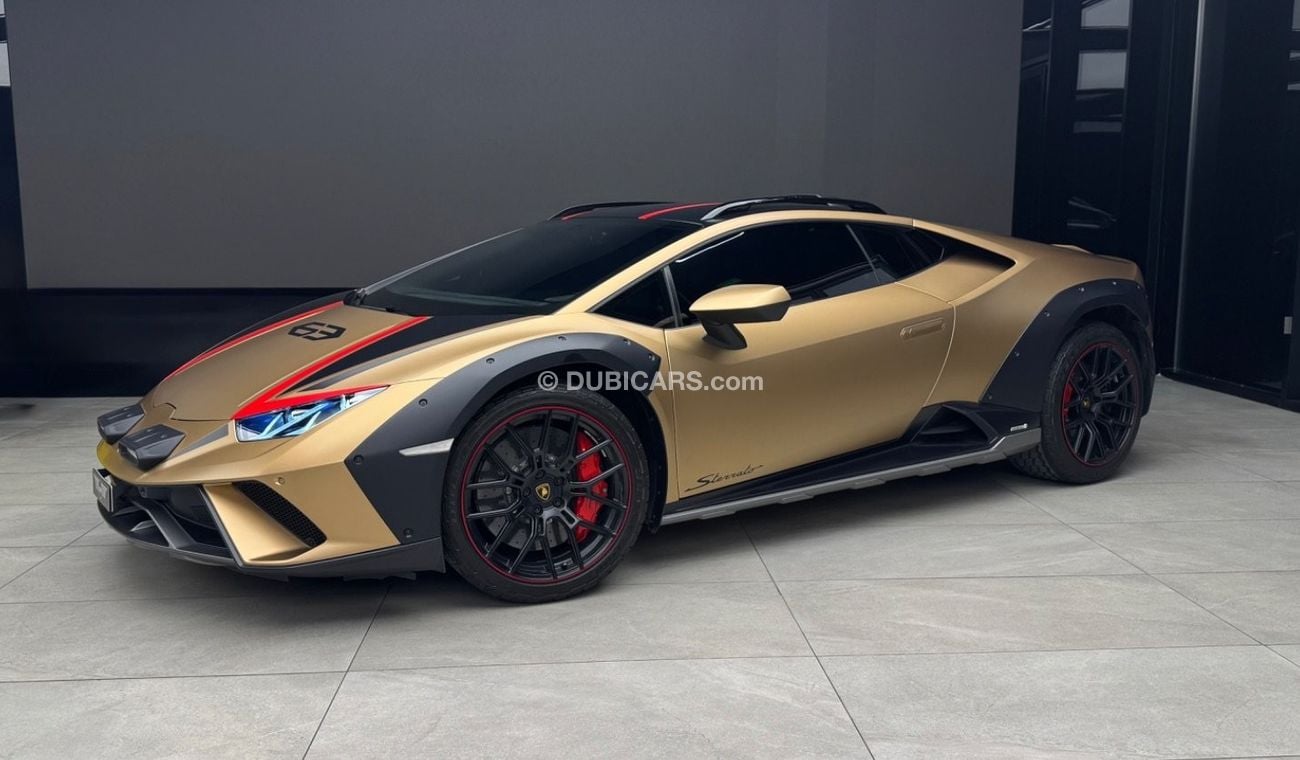 Lamborghini Huracan Sterrato 1 OF 1499 WORLDWIDE | 2024 | GCC Specs | Full Options | Agency Warranty & Service | Like Ne