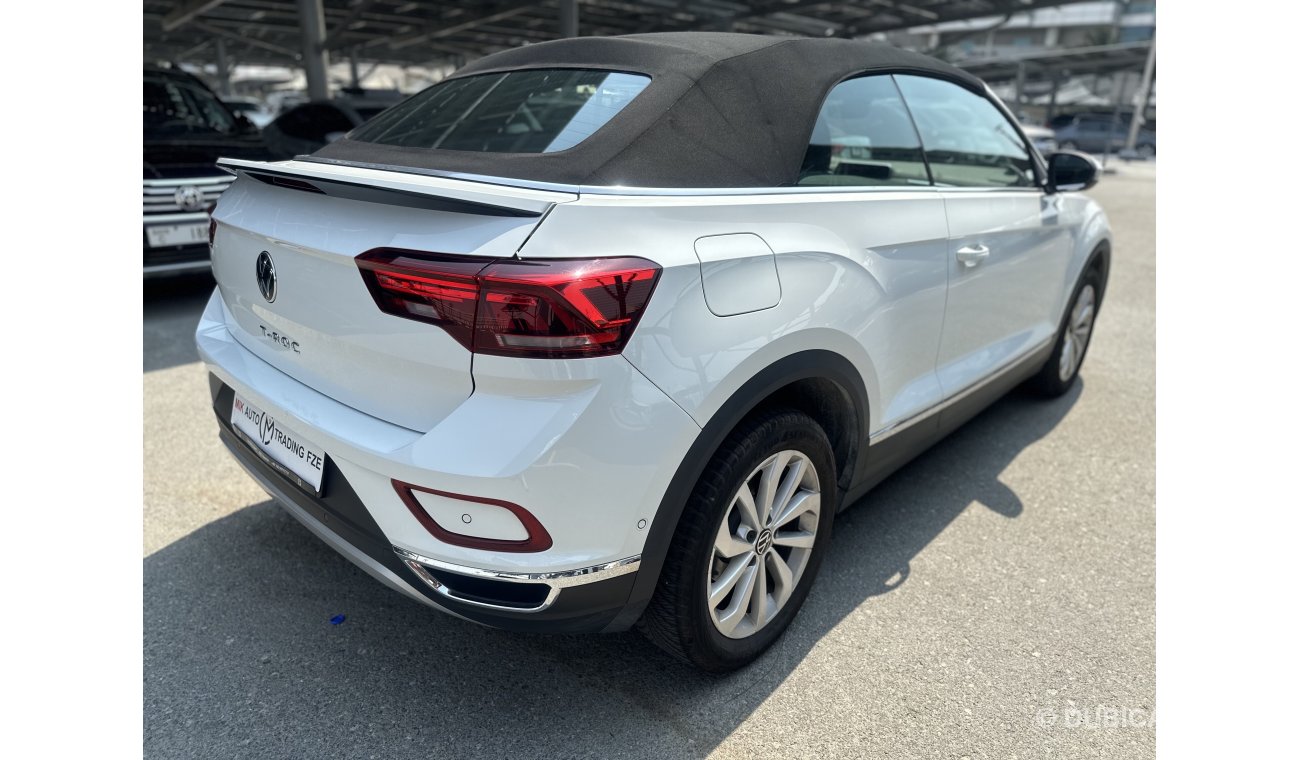 فولكس واجن T ROC 2023 MANUAL GEAR cabriolet WARRANTY and 2 free service