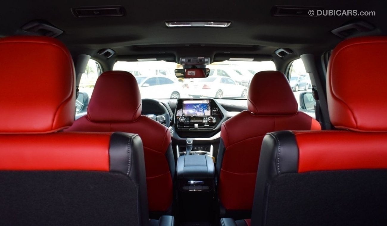 تويوتا هايلاندر For Export Only !Brand New Toyota Highlander XSE  HL24-XSE  2.4T Petrol | Black/Red | 2023 |