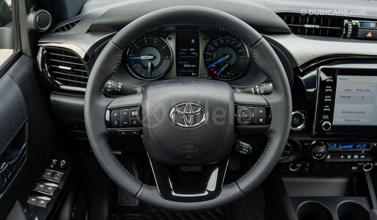 Toyota Hilux DC ADVENTURE 2.8L DIESEL 4X4 - GREY: LEATHER SEATS, 360 CAMERA, KEYLESS ENTRY