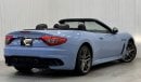 Maserati GranCabrio Std 2016 Maserati GranCabrio MC, Full Service History, GCC