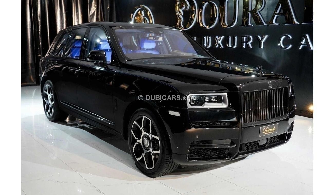 Rolls-Royce Cullinan | X-MAS AND NEW YEAR SPECIAL PRICE | BLACK BADGE KIT | DIAMOND BLACK | INTERIOR COBALTO BLUE