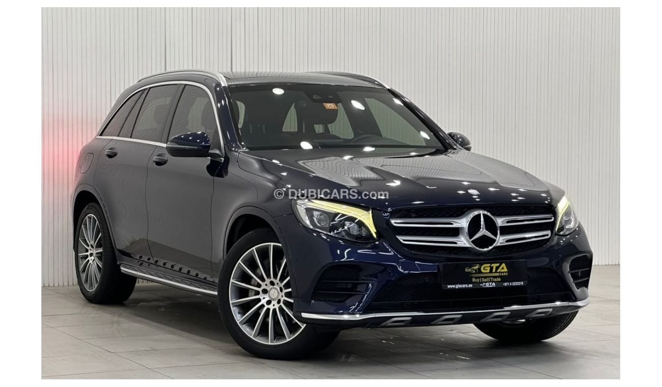 مرسيدس بنز GLC 250 2017 Mercedes Benz GLC250 AMG 4MATIC, Warranty, Service History, Low Kms, GCC Specs