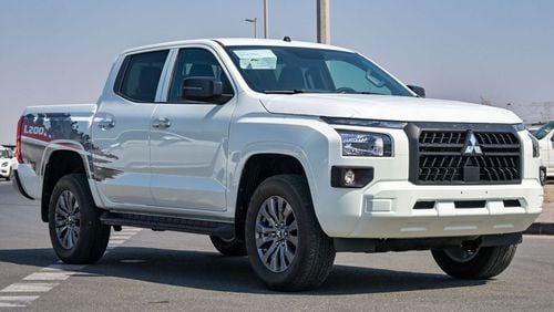 ميتسوبيشي L200 Brand New Mitsubishi L200 For Export 2.4L Petrol GLX| White/Black | M/T | Euro 5 | L200-GLX-P-4WD