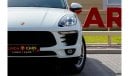 Porsche Macan Std Porsche Macan 2018 GCC under Warranty and Service Contact with Flexible Down-Payment