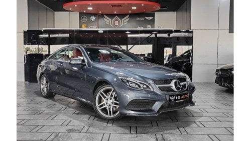 مرسيدس بنز E200 كوبيه AED 2,000 P.M | 2015 MERCEDES-BENZ E 200 COUPE AMG KIT 1.8L | GCC || FULL PANORAMIC VIEW