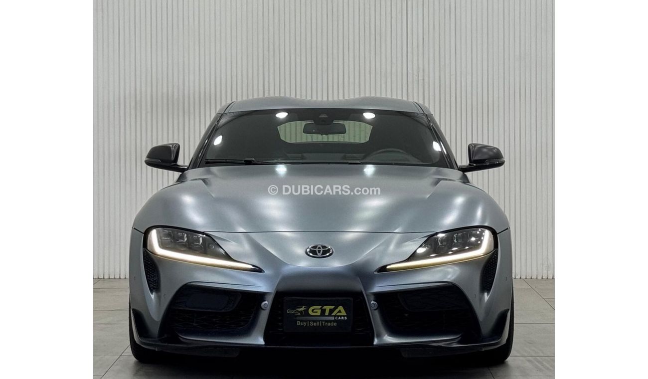 تويوتا سوبرا GR 3.0L A/T 2022 Toyota Supra GR, 2025 Toyota Warranty, 2026 Toyota Service Pack, Low Kms, GCC