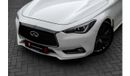 Infiniti Q60 | 2,702 P.M  | 0% Downpayment | | COUPE | AGENCY WARRANTY!