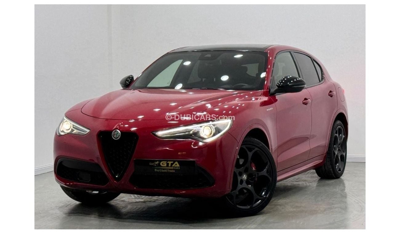 ألفا روميو ستيلفيو 2023 Alfa Romeo Stelvio Veloce Q4, April 2028 Alfa Romeo Warranty + Service Pack, Very Low Kms, GCC