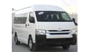 Toyota Hiace Commuter GL High Roof TOYOTA HIACE 2019 WHITE GCC EXCELLENT CONDITION WITHOUT ACCIDENT