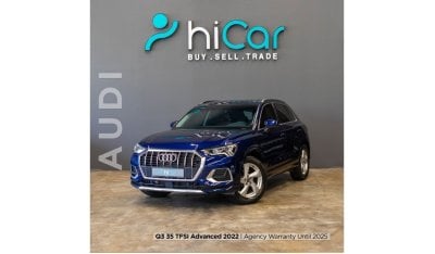 أودي Q3 AED 2,145pm • 0% Downpayment • 35 TFSI Advanced • Agency Warranty Until 2025