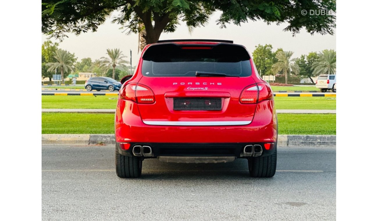 Porsche Cayenne PORSCHE CAYENNE S MODEL 2013 GCC SPACE