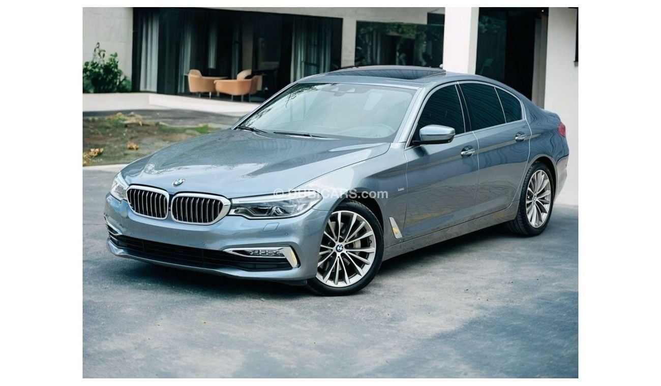 بي أم دبليو 530i AED 1,430 PM | BMW 530 i LUXURY | ORIGINAL PAINT | 0% DP | WELL MAINTAINED