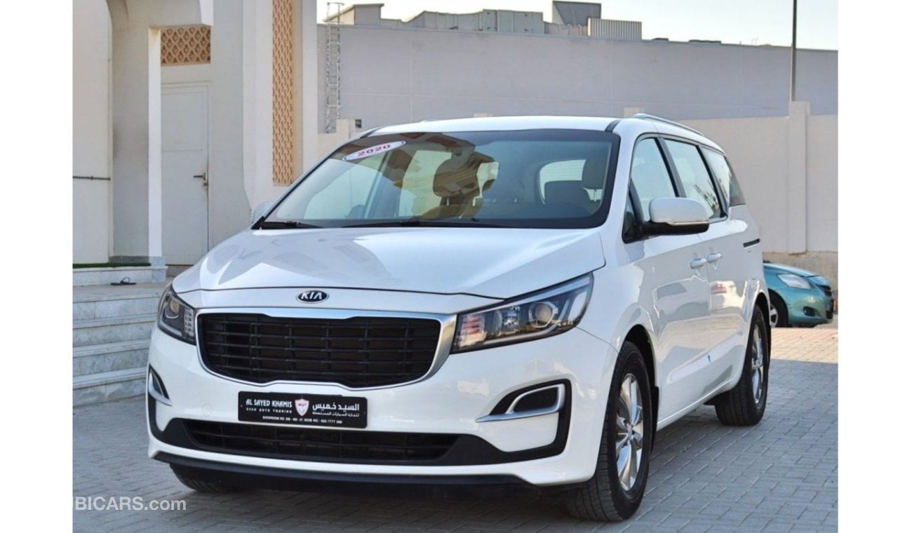 Kia Carnival L 2020 (GCC ) very good condition without accident