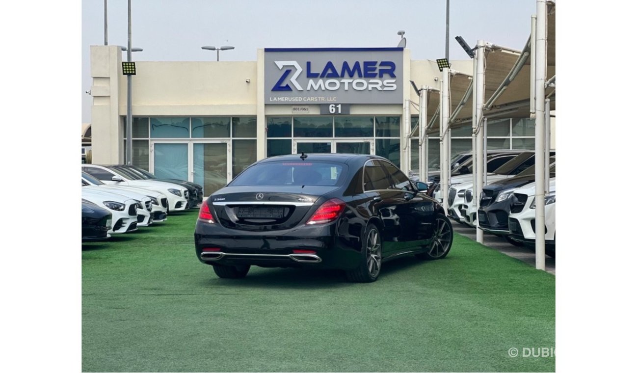 مرسيدس بنز S 560 2400 Monthly payments / s560 2019 USA / Low mileage / clean car