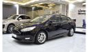 Ford Focus EXCELLENT DEAL for our Ford Focus ( 2016 Model ) in Black Color GCC Specs