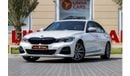 بي أم دبليو 320 M Sport 2.0L BMW 320i M-Sport 2020 GCC under Warranty with Flexible Down-Payment.