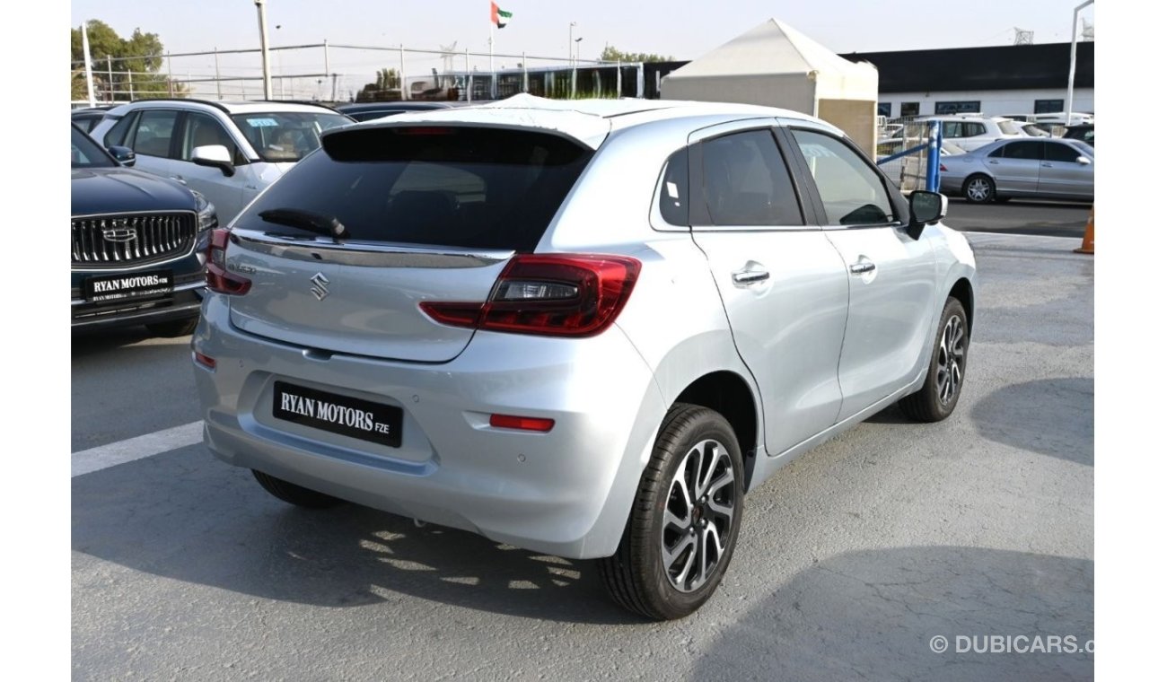 سوزوكي بالينو Suzuki Baleno 1.5L Petrol, Hatchback, FWD, 5Doors, Color: Silver Model: 2024