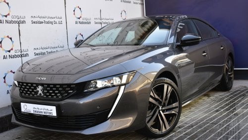 Peugeot 508 AED 1919 PM | 1.6L GT GCC AUTHORIZED DEALER WITH MANUFACTURER WARRANTY UP TO 2028 OR 100K KM